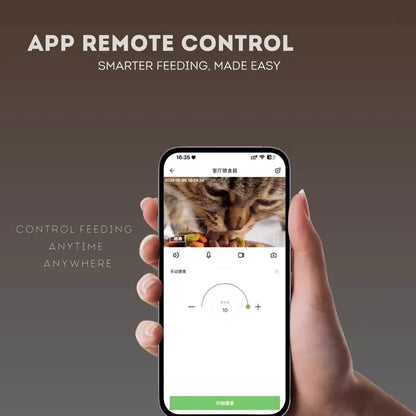 Mypetzi - Automatic Pet Feeder with Camera Wifi