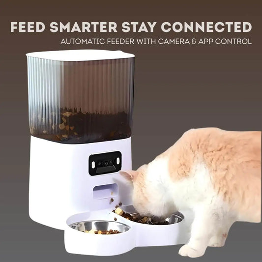 Mypetzi - Automatic Pet Feeder with Camera Wifi